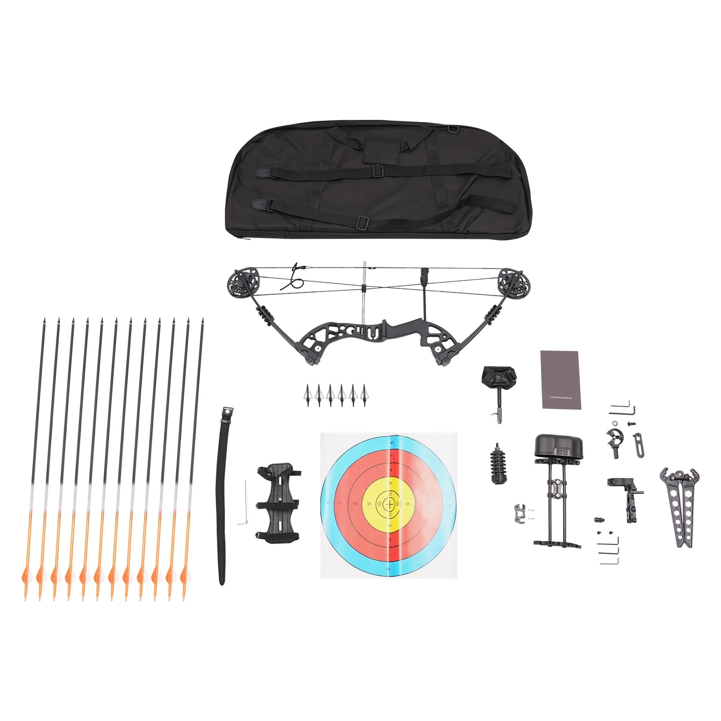 Lightweight Archery Bow and Arrows Set