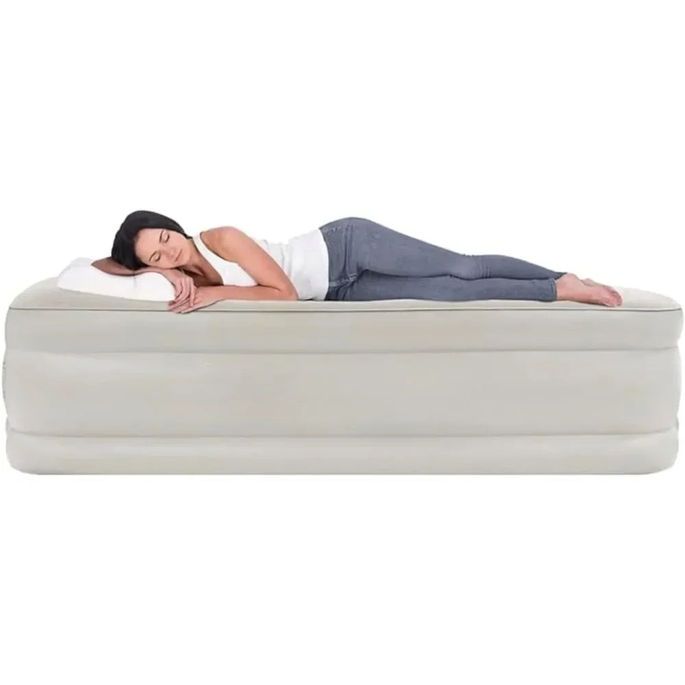 Plush Pillow Top Twin  Air Mattress