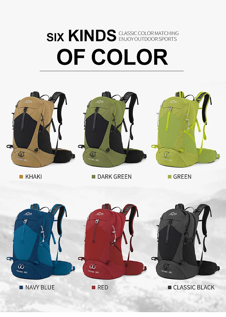 Mountaineering backpack 35 liters