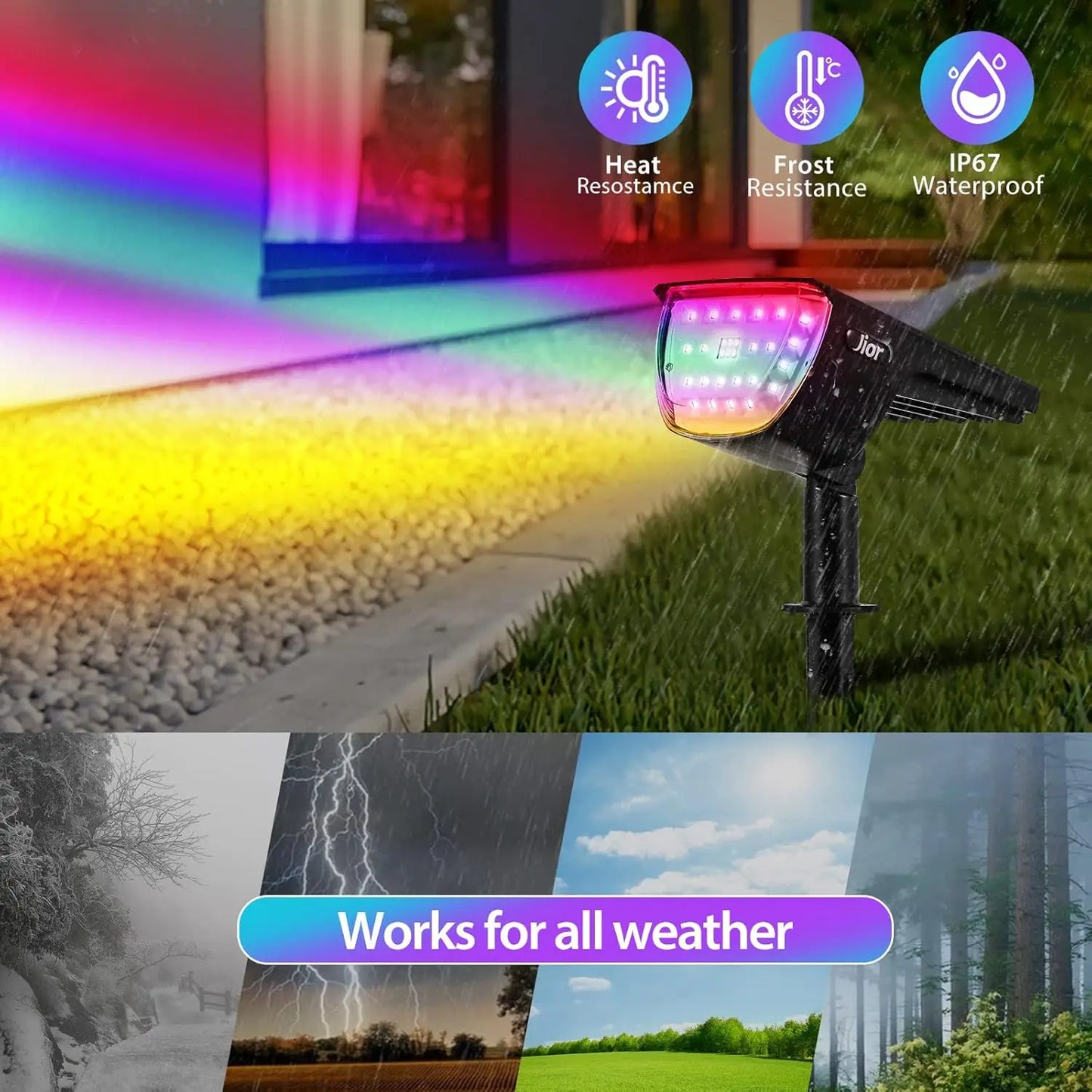 Outdoor 32 LED Waterproof Solar Powered Wall Lights