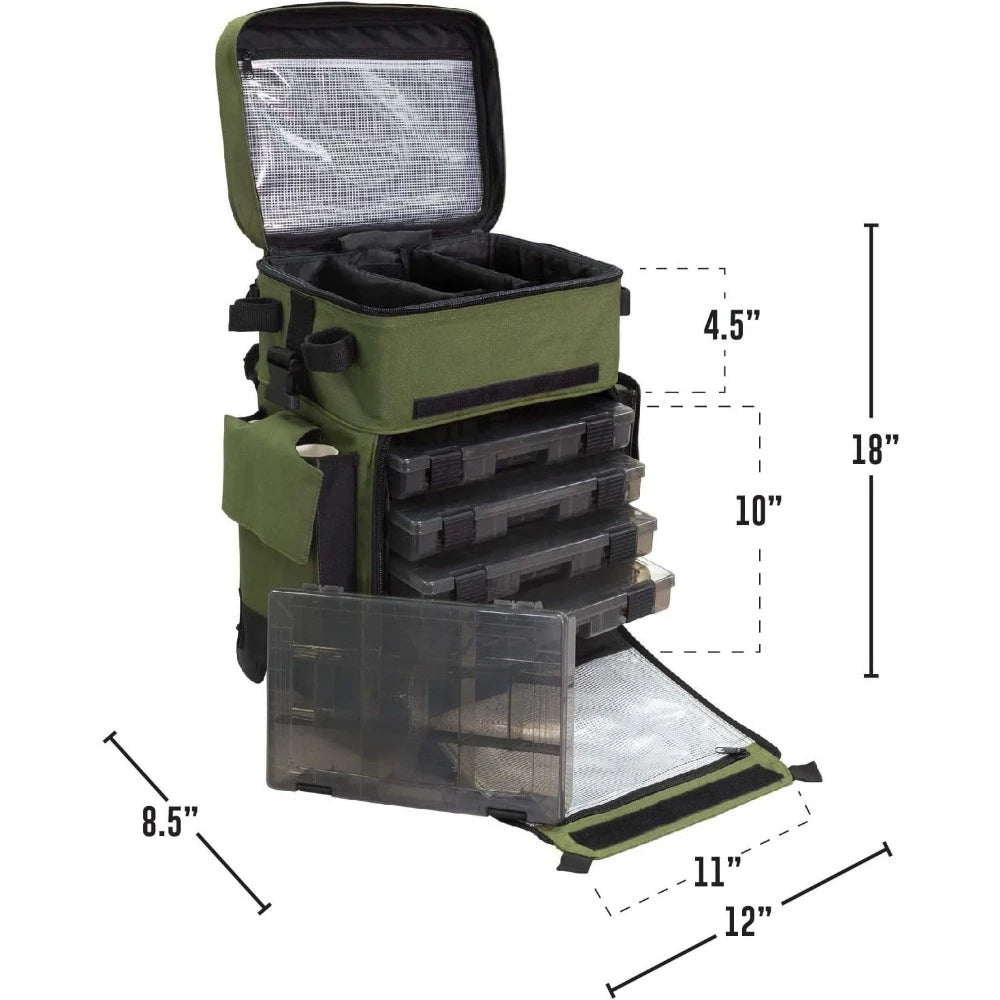 Waterproof Rolling Tackle Box