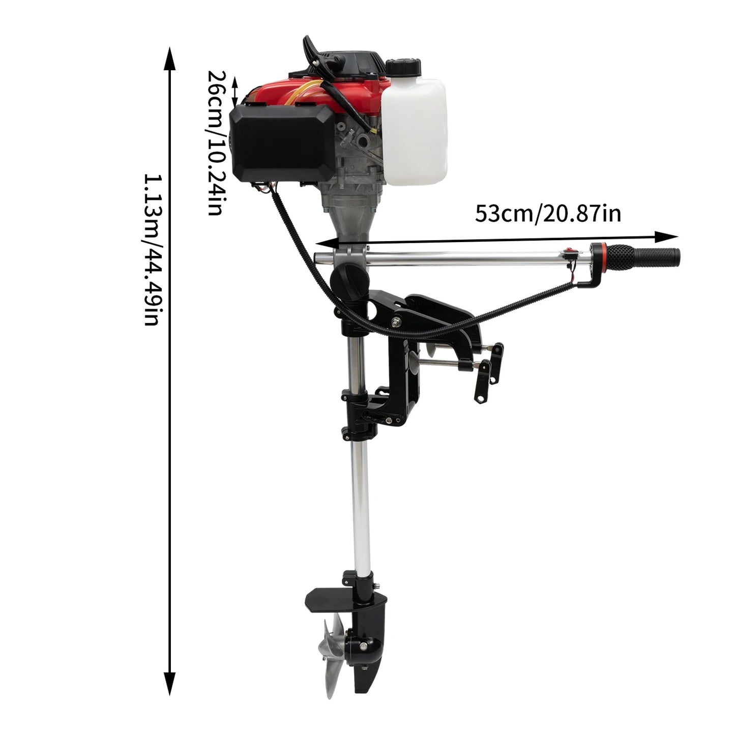 4 Stroke 1.6kw Outboard Motor