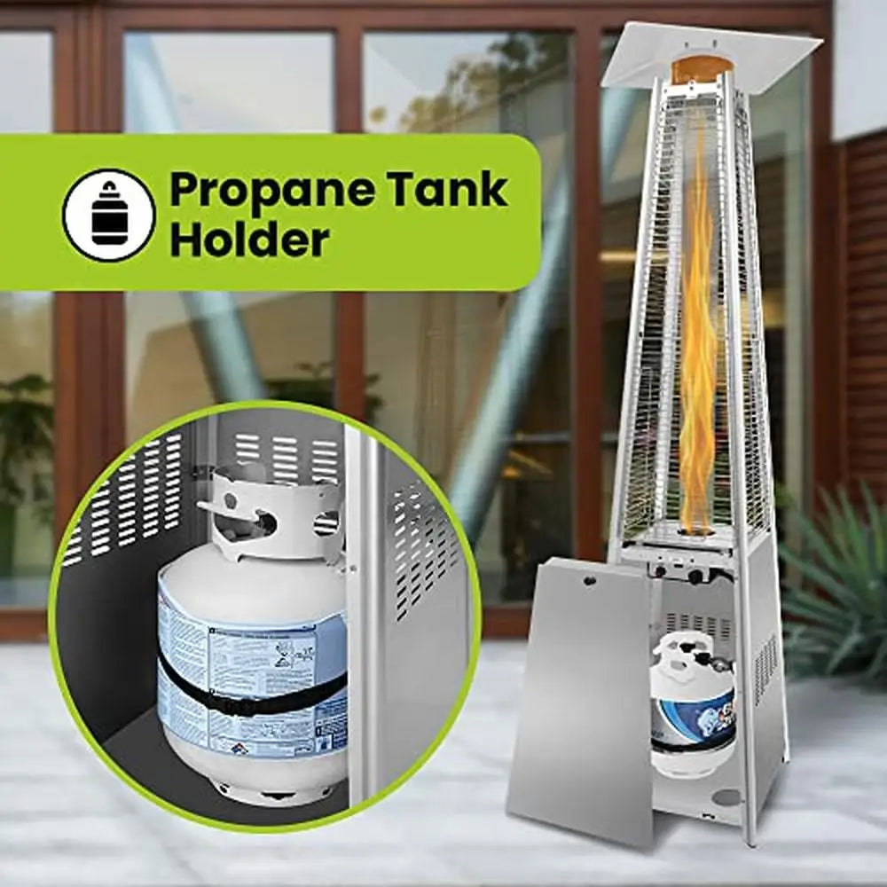 PRIMETEK Outdoor Pyramid Propane Space Heater