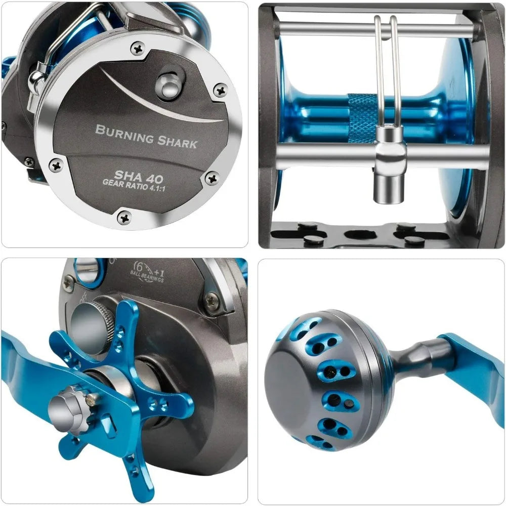 Saltwater Level Trolling Reel