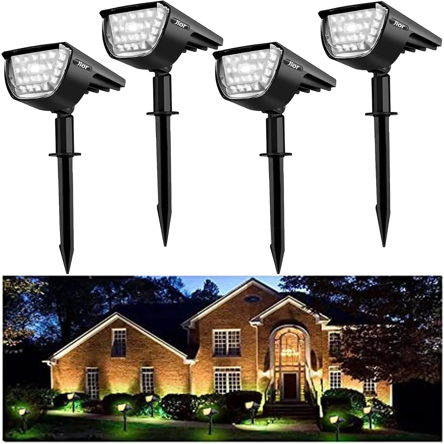 Outdoor 32 LED Waterproof Solar Powered Wall Lights