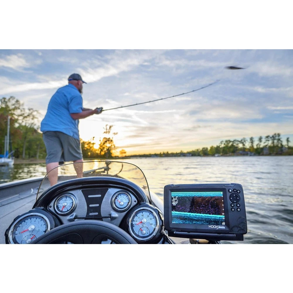 Hook Reveal 7 Inch Fish Finders with Transducer