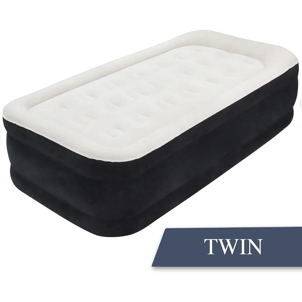 Plush Pillow Top Twin  Air Mattress