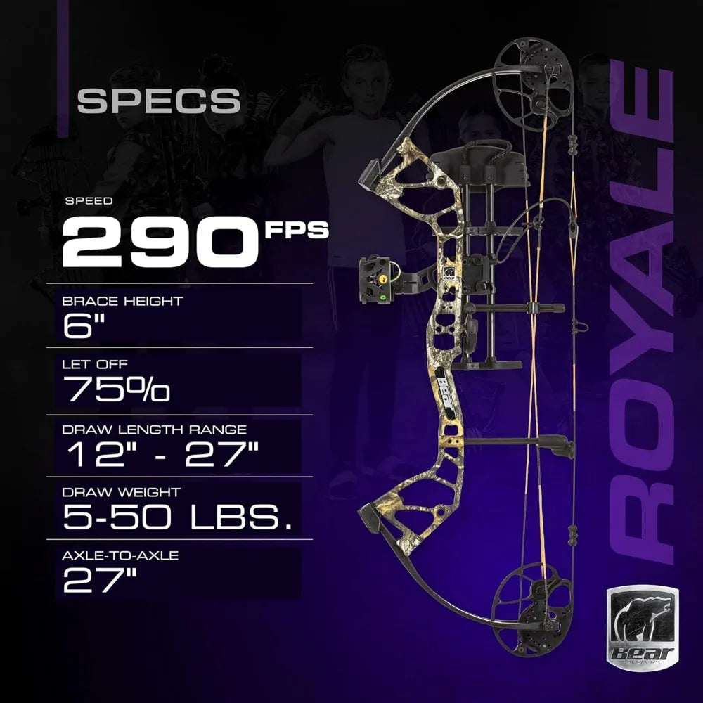 Royale Compound Bow Package for Adults and Youth