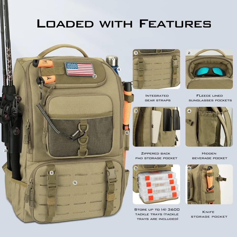 Fishing Tackle Backpack