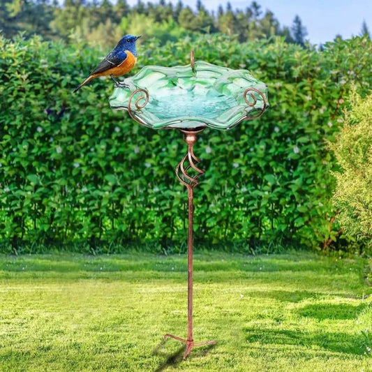 Outdoor Birdbath Garden Yard Decor