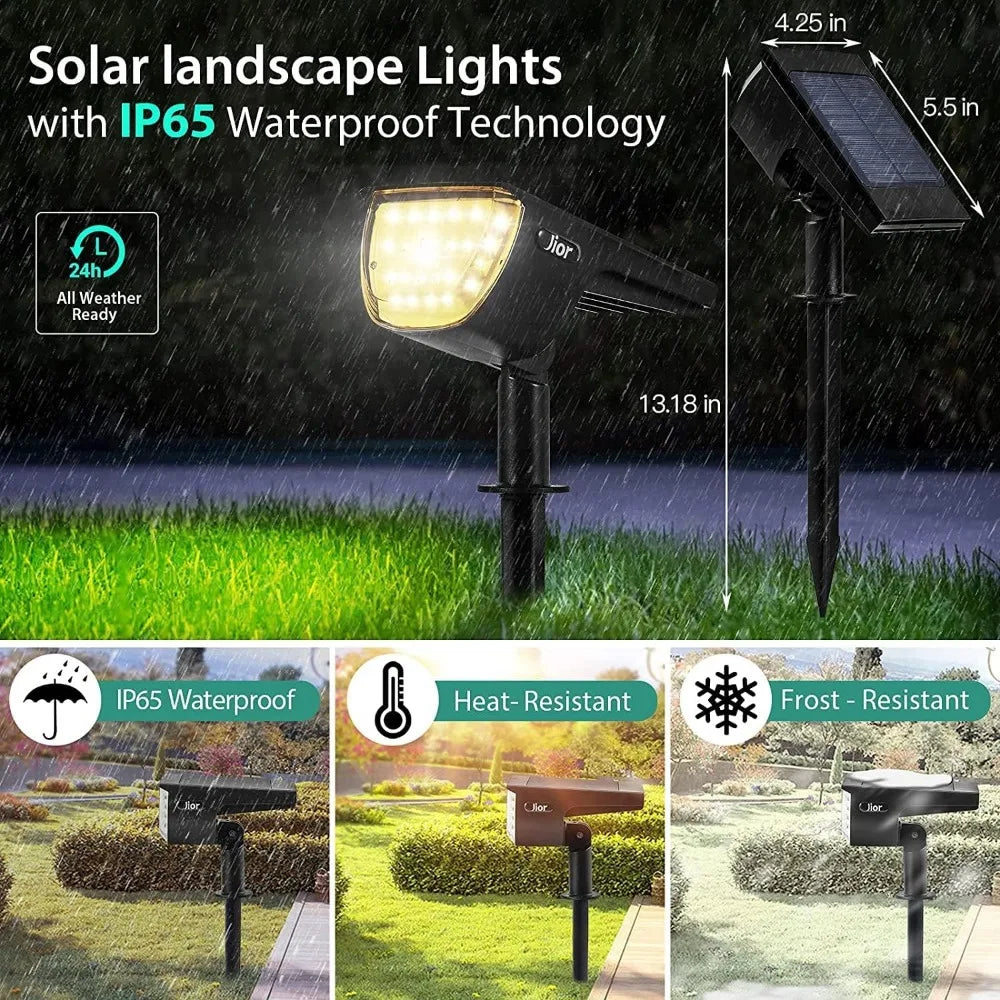 Outdoor 32 LED Waterproof Solar Powered Wall Lights