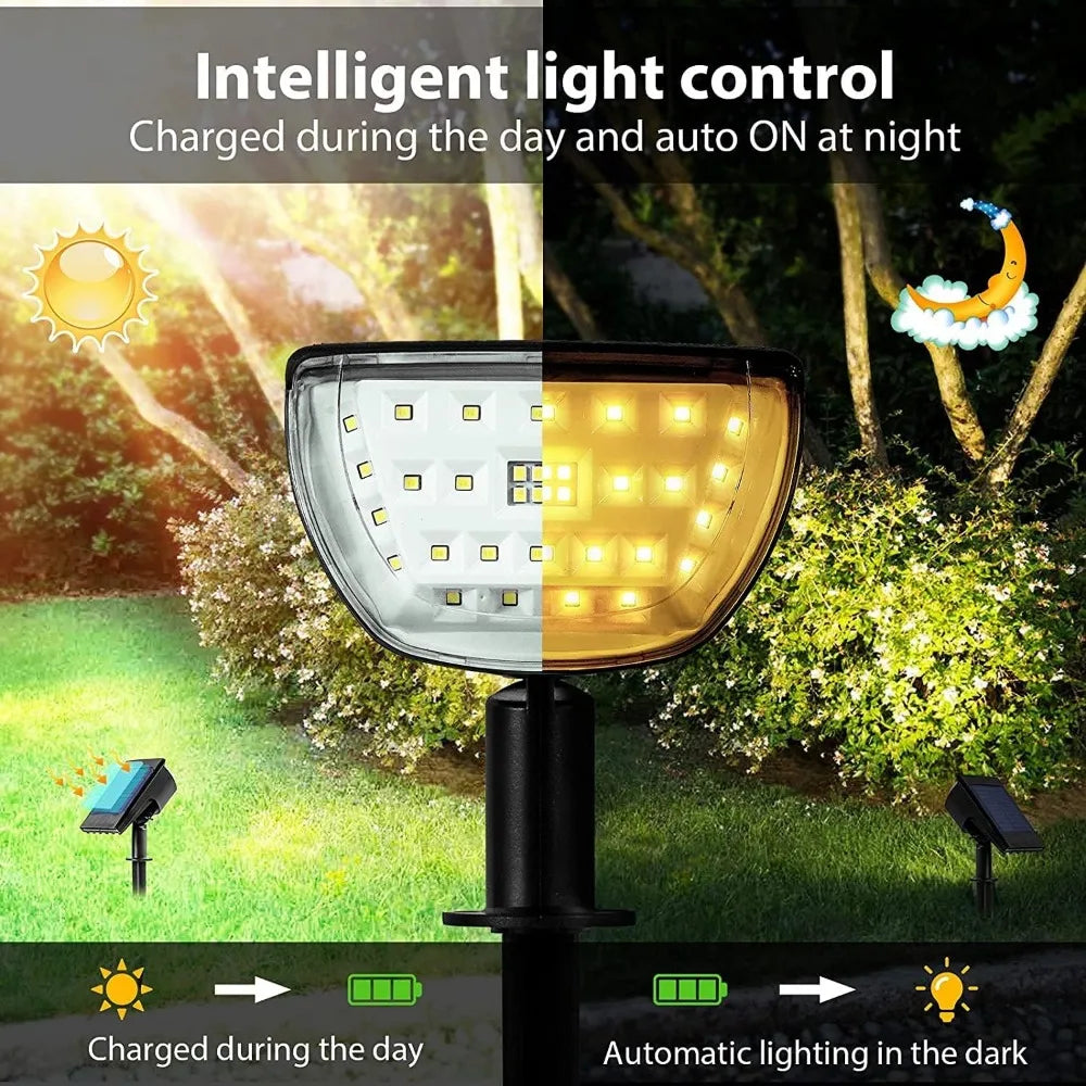 Outdoor 32 LED Waterproof Solar Powered Wall Lights