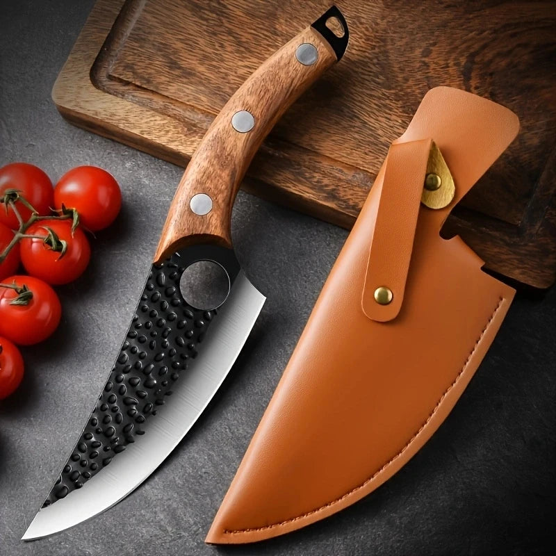 10.87 Inch Meat Carving Stainless Steel Butcher's Boning Knife