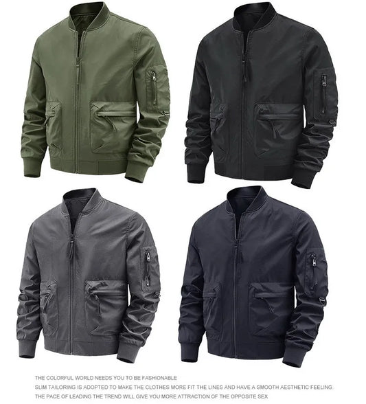 Oulylan,  Men's Fashion, Pilot Military, Tactical Jacket