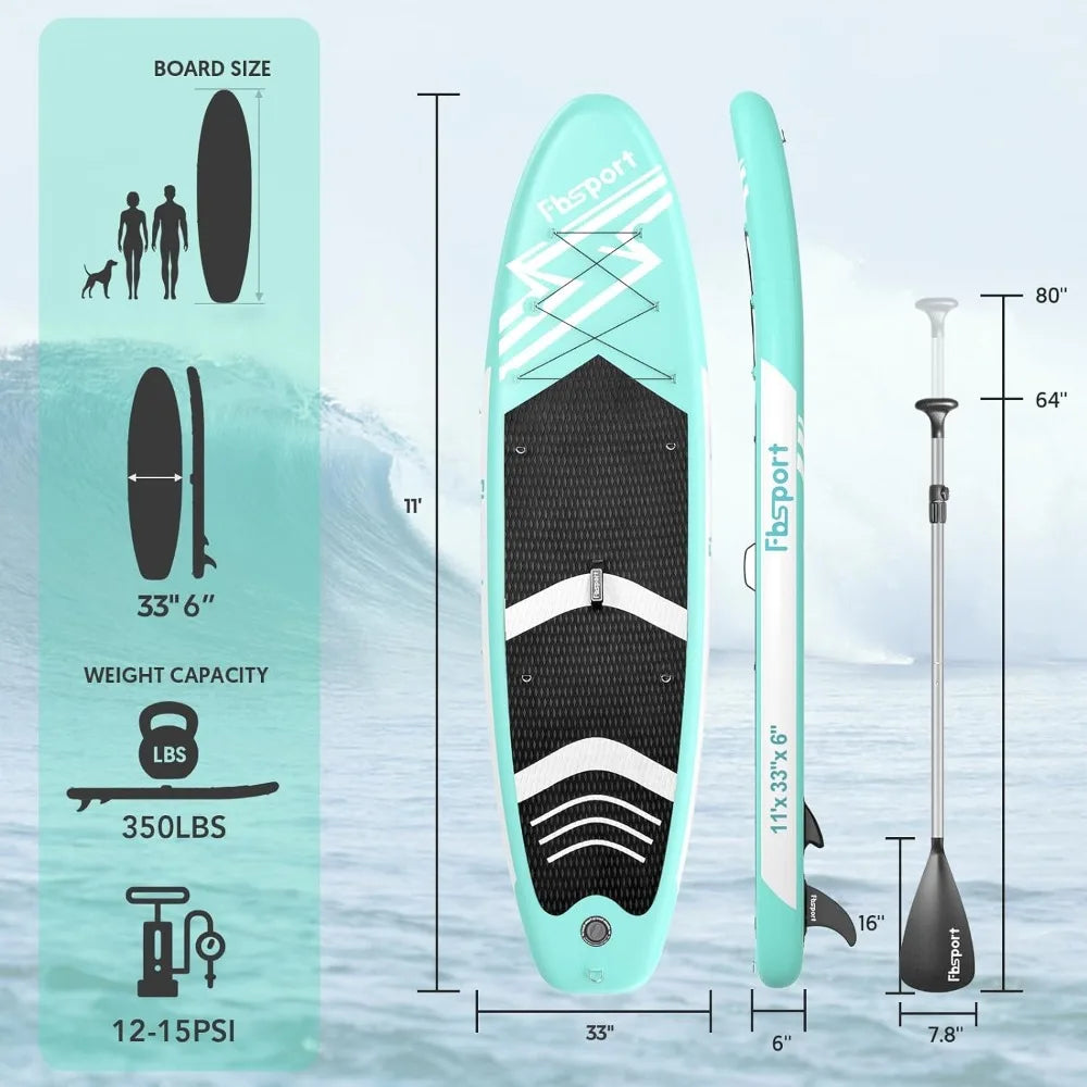 11' Premium Stand Up Paddle Board