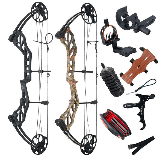 Compound Bow Archery Sets 19-70lbs Draw Weight