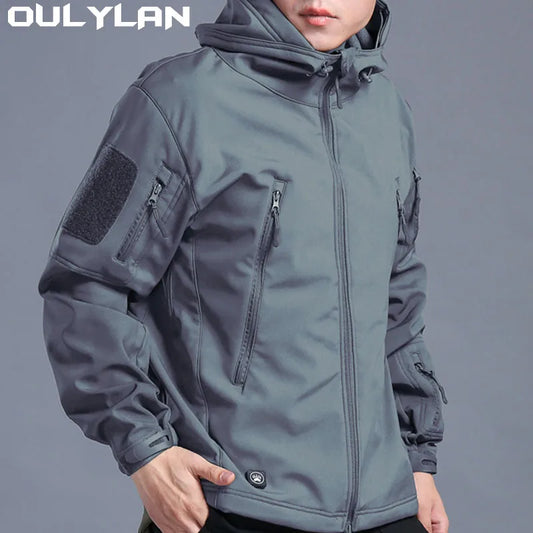 Oulylan Windproof Outdoor Camping Hunting Hiking Jacket