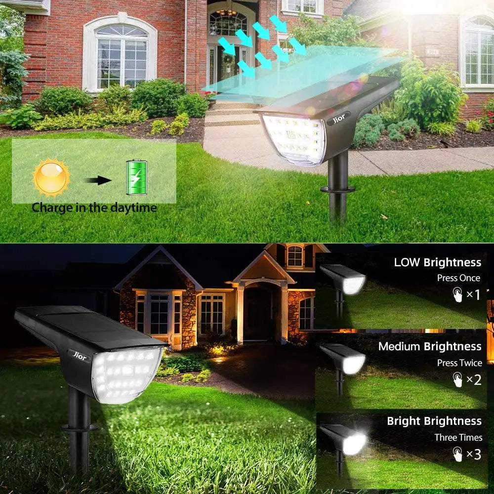 Outdoor 32 LED Waterproof Solar Powered Wall Lights