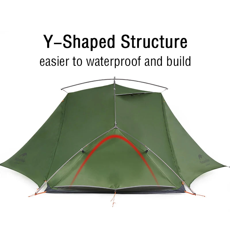 Naturehike 2 Person Ultralight Tent, Outdoor, Waterproof