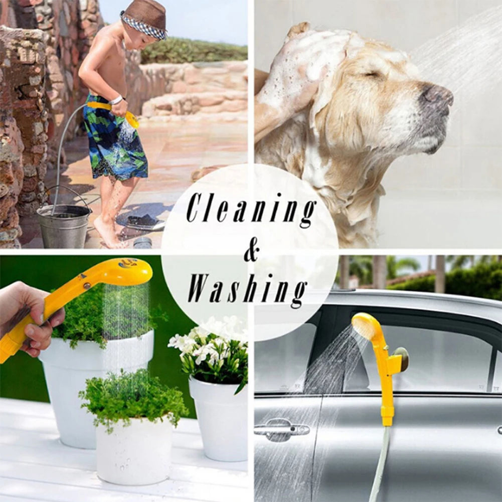 Portable Camping Shower High Pressure for Car Washing Hiking Camping