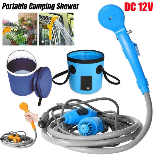 Portable Camping Shower High Pressure for Car Washing Hiking Camping